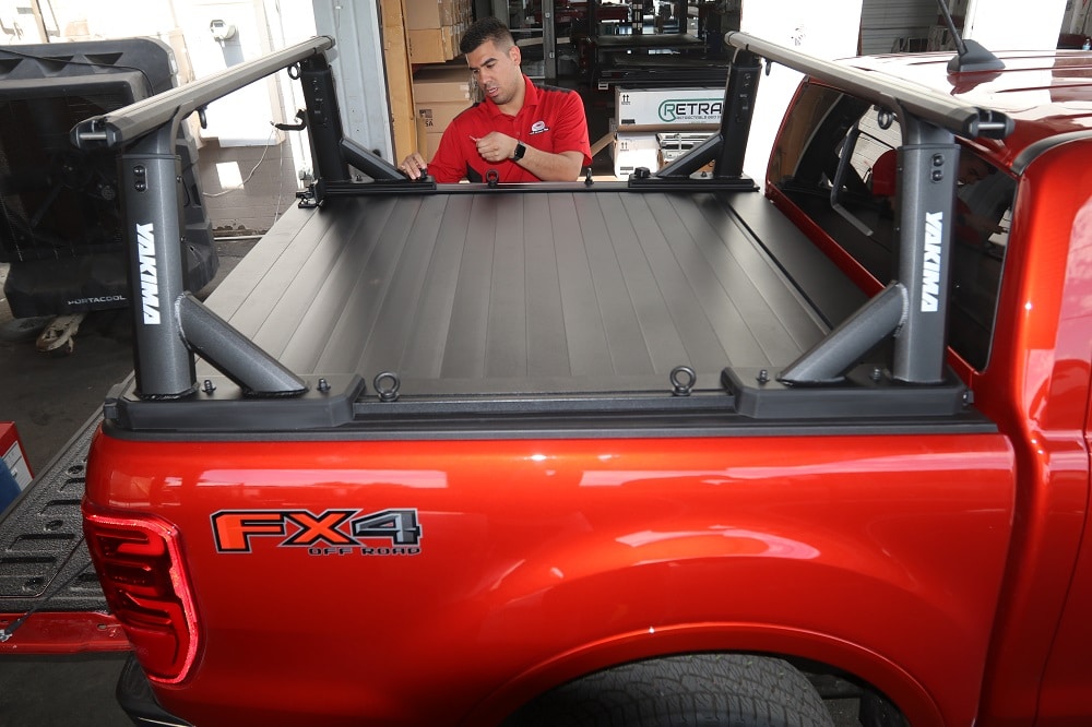 truck bed rack overhaul yakima retraxpro xr tucson ranger
